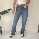 Y2K Embroidered Denim Jeans