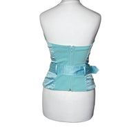 00’s Jane Norman Baby Blue Corset Top