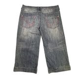Y2K Capri Denim Jeans