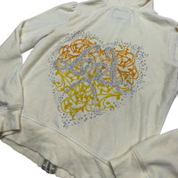 Y2K Pastel Yellow Lipsy Velour Zip Up