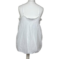 Y2K White Cami Top