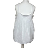 Y2K White Cami Top