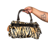 Y2K Tiger Faux Fur Bag