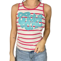 Graphic Y2K Vest Top