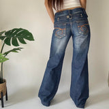 Rare Red Pepper Y2K Denim Jeans