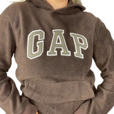 Brown GAP Fleece Hoodie