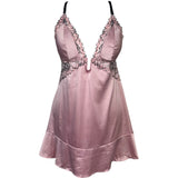 Y2K Pink Satin Slip Dress