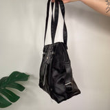 Black Leather Handbag