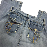 Y2K Embroidered Denim Jeans