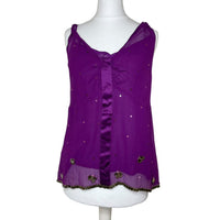 Purple Sequin Cami