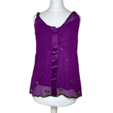 Purple Sequin Cami
