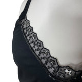 Y2K Black Cami Top