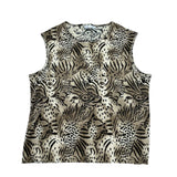 Animal Print Y2K Vest Top