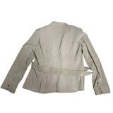 Y2K Suede Blazer Jacket