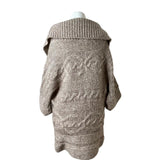 Vintage Chunky Knit Cardigan