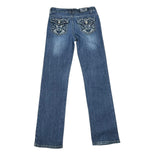 Y2K Embroidered Denim Jeans