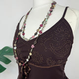 Y2K Button Necklace