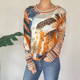 Y2K Graphic Long Sleeve Top