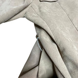 Y2K Suede Blazer Jacket