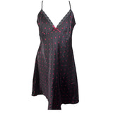 Y2K Love Heart Slip Dress