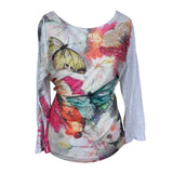 Butterfly Graphic Y2K Top