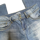 Y2K Light Wash Flared Jeans