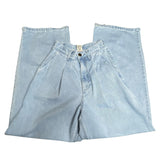 Lucy & Yak Wide Leg Denim Jeans