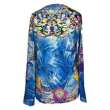 Missy Graphic Long Sleeve Top