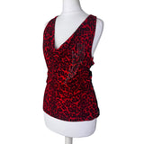 Y2K Animal Print Top
