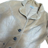 Tan Corduroy Y2K Jacket