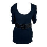 Black Belt Y2K Top