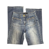 Y2K Braided Bootcut Jeans