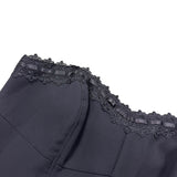 Black Strapless Corset
