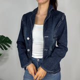 Y2K Graphic Denim Jacket