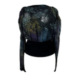 Y2K Mesh Long Sleeve Top