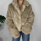 Y2K Lipsy Faux Fur Coat