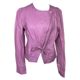 Vintage Pink Leather Jacket