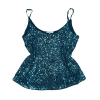 Blue Sparkly Cami