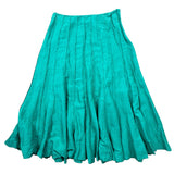 Teal Green Per Una Midi Skirt