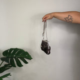 Y2K Snakeskin Clutch Bag