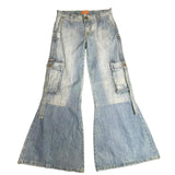 Y2K Bell Bottom Denim Jeans