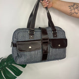 Y2K Denim Duffle Bag
