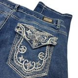 Y2K Embroidered Jeans