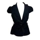 Y2K Tie Waist Top