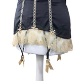 Black Lingerie Corset Babydoll