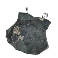 Vintage Black Corset Cami