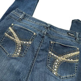 Y2K Embroidered Jeans