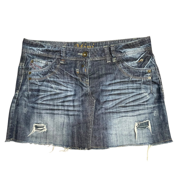 Denim Mini Skirt