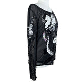 Y2K Sequin Embellished Top