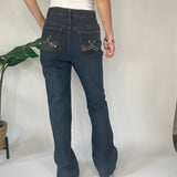 Y2K Studded Denim Jeans